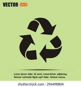 Recycle vector sign