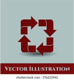 Recycle vector symbol