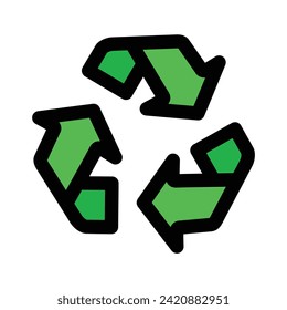 recycle vector symbol icon image