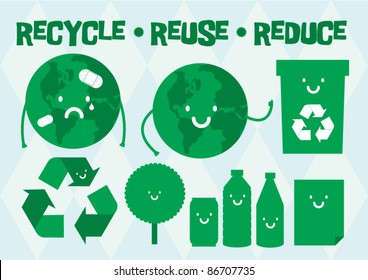 recycle vector/illustration