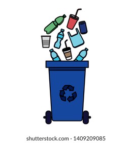 recycle waste with plastic products