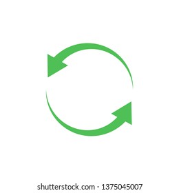 recycle, zero waste icon vector