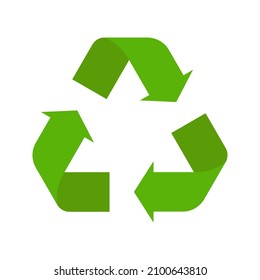 Recycled cycle arrows icon vector illustration