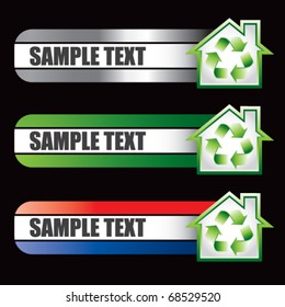 recycled home specialized banners