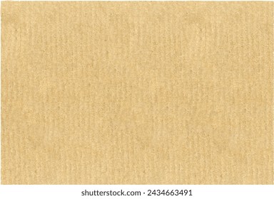 Recycled kraft textured cardboard. Cardboard box background for packaging. Recycled ecological cardboard. Vector background.