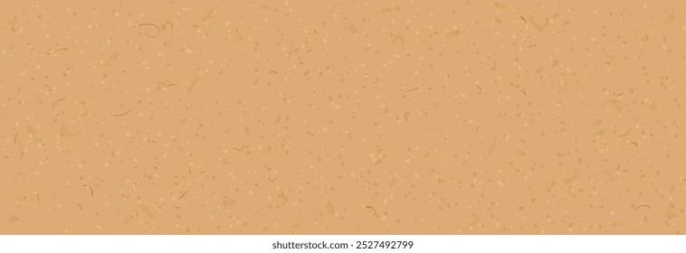 Textura de papelão velho reciclado. Plano de fundo do vetor
