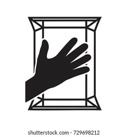 RECYCLED PACKAGE packaging symbol cardboard  For use on cardboard boxes, packages and parcels
