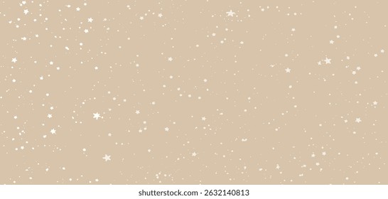 Recycled paper texture background. Vector light brown color grainy rice paper seamless pattern