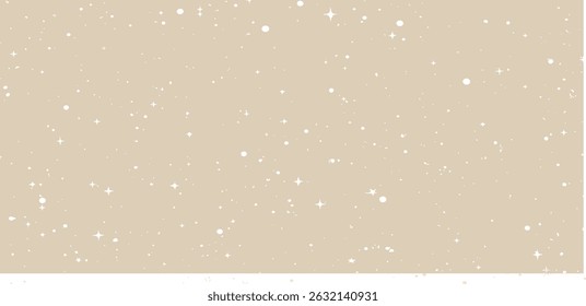Recycled paper texture background. Vector light brown color grainy rice paper seamless pattern
