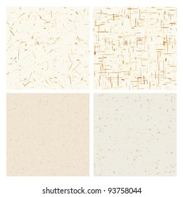 Recycled paper textures  seamless background