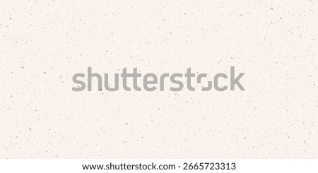 Recycled paper vector texture. Beige sustainable craft background. Seamless grainy pattern