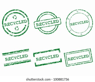 Recycled stamps