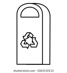 recycler bin pot icon