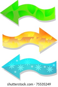 recycling arrows of fire snow and wind