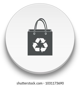 recycling bag icon