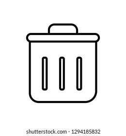 Recycling bin icon