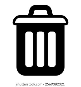 Recycling Bin Urban Lifestyale icon illustration