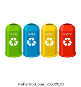 Recycling bins
