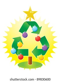 Recycling Christmas Tree