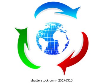 recycling earth