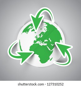 Recycling Earth symbol