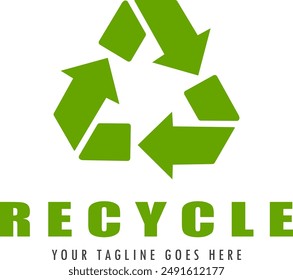 Recycling Ecology Logo or Icon Design