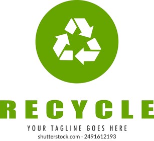 Recycling Ecology Logo or Icon Design