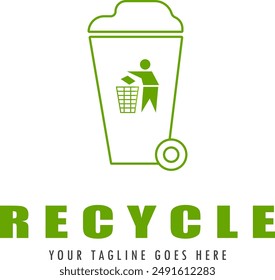 Recycling Ecology Logo or Icon Design