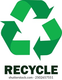 recycling Green sign, Green symbol, Recycling rotation arrow, Green arrows recycle, Recycle logo color