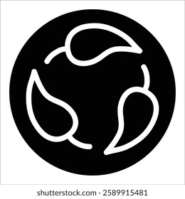 Recycling Icon Element For Design