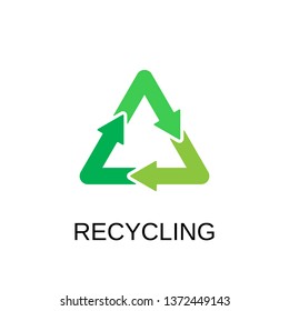 Recycling icon. Recycling symbol design. Stock - Vector illustration can be used for web