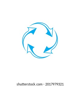 Recycling  icon and symbol vector template