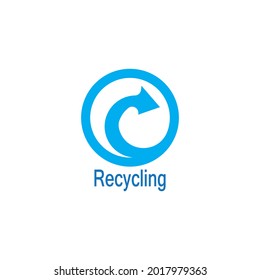 Recycling  icon and symbol vector template