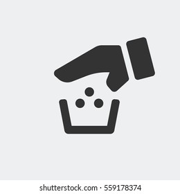 Recycling icon vector