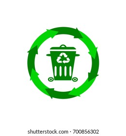recycling icon. vector