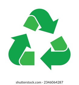 Vektorgrafik-Recycling-Design