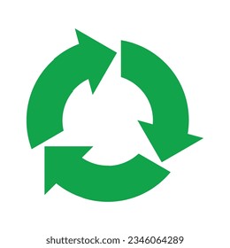diseño de vector de icono de reciclaje