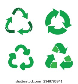 recycling icon vector illustration design