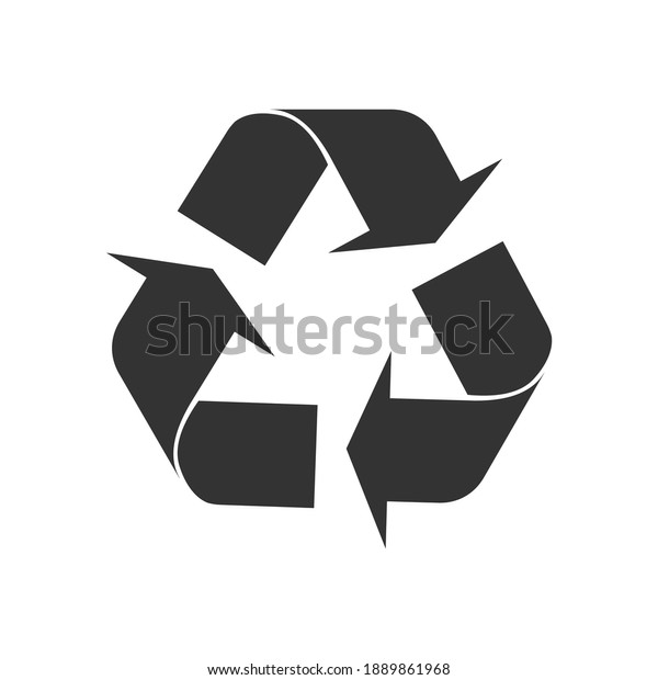 recycling icon vector for\
trash