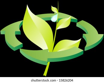 recycling illustration