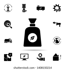 Recycling, leaf icon. Universal set of ecology for website design and development, app development