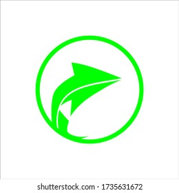 recycling logo vector illustration eps 10.