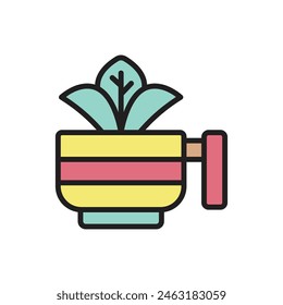 Recycling Mug Icon Vector Illustration