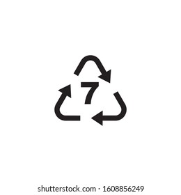Recycling OTHER icon symbol vector illustration