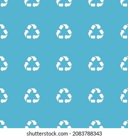 Recycling Pattern - Endless Background, Seamless