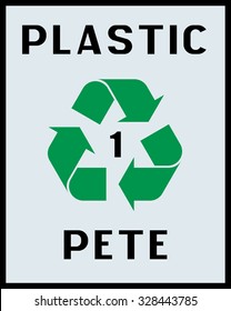 recycling polyethylene terephthalate only