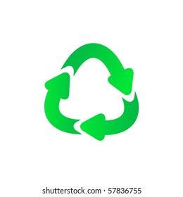 Recycling sign