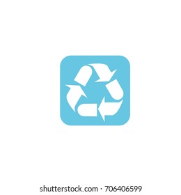 Recycling sign