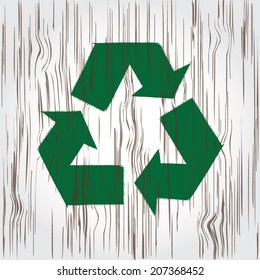 Recycling signs.