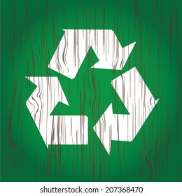 Recycling signs.